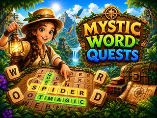 【Mystic Word Quests】無料オンラインゲーム